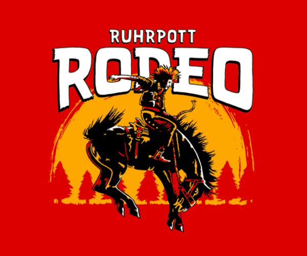 RUHRPOTT RODEO LOGO KILLERARTWORX